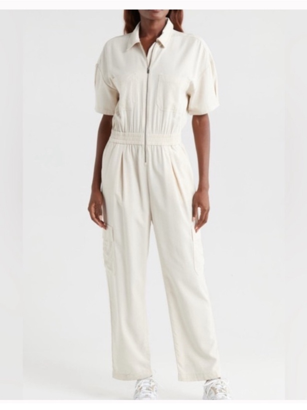 vuori Coastline Short Sleeve Jumpsuit